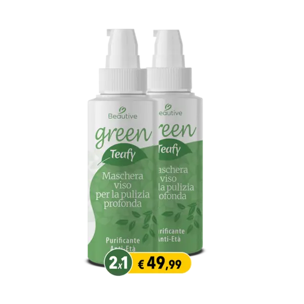 Green Teafy maschera