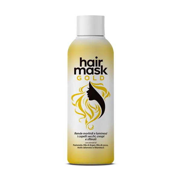 Hair Gold Mask maschera