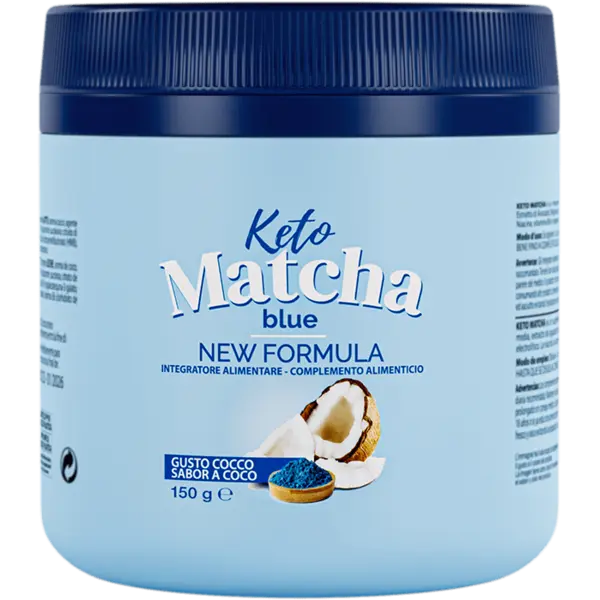 Keto Matcha Blue polvere