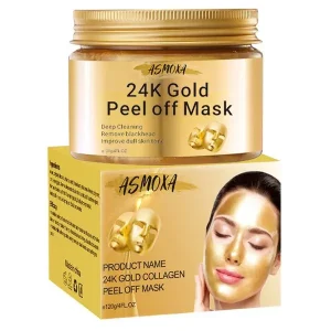 Asmoxa 24K Gold maschera per il viso