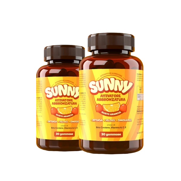 Sunny Caramelle Abbronzanti compresse masticabili